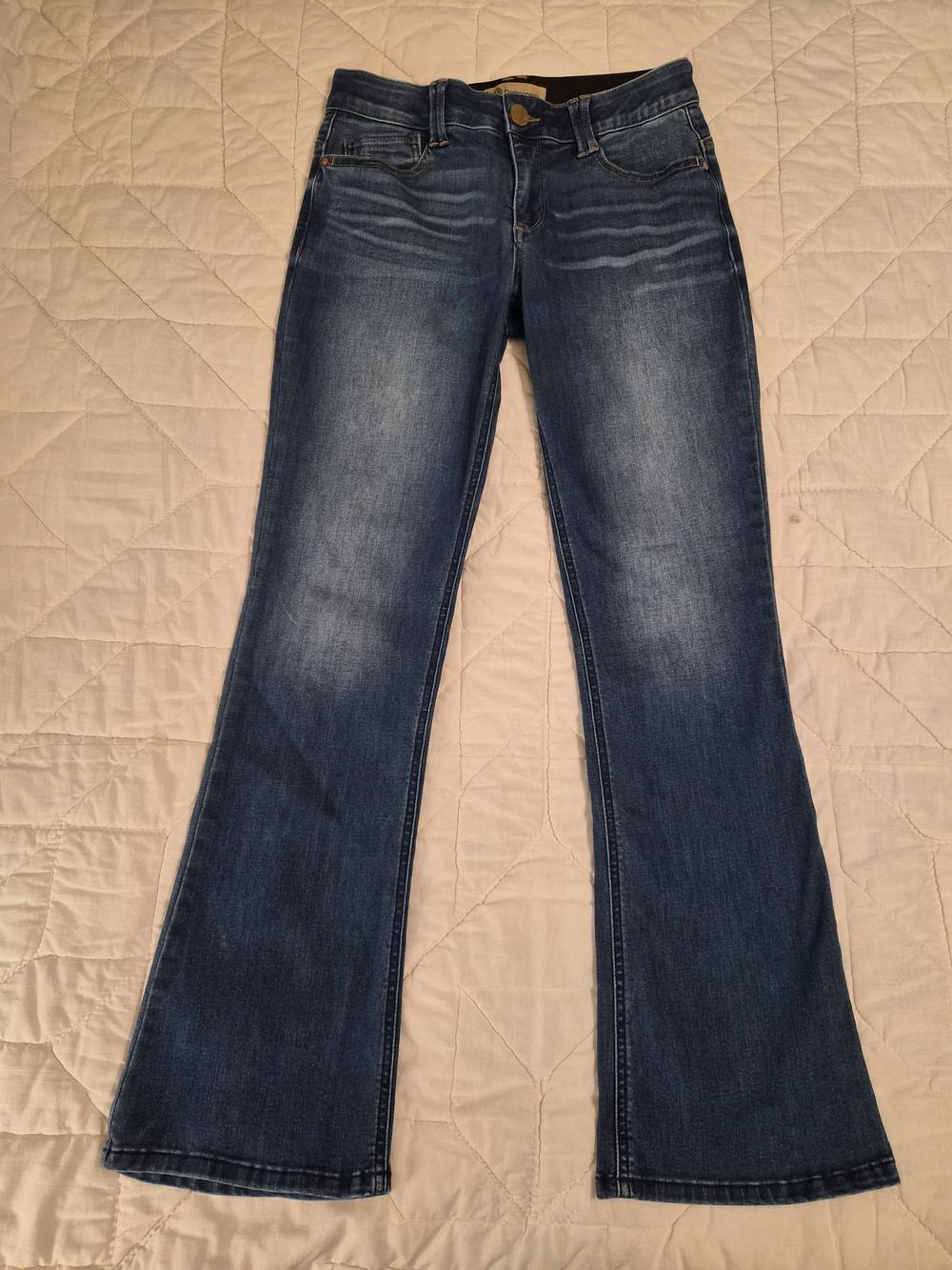 Democracy 'Ab Solutions' Bootcut/Flared Jeans w/Comfort Waistband- Size 6
